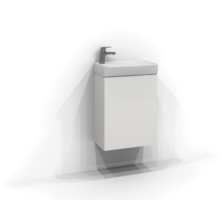 Svedbergs Bloc 25 servantskap 45x25 cm, hvit