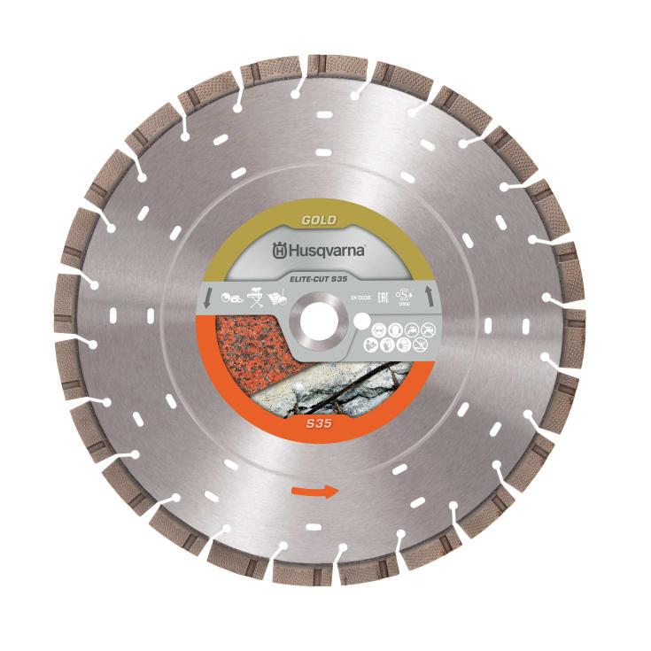 Diamantblad ELITE-CUT S35 EXO-GRIT, Ø350 mm