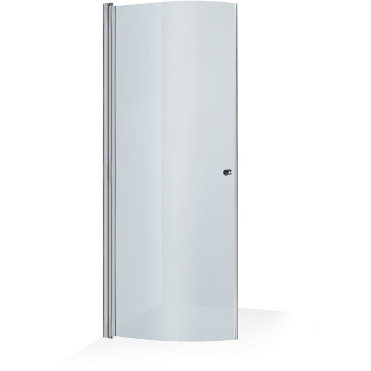 Brasta Katarina duschdörr, 87,5 cm, klart glas, krom profil