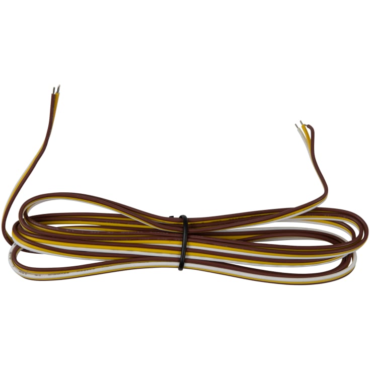 Ansell 3-ledet DC kabel til LED-list, 2 meter