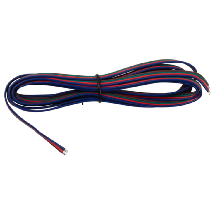 Ansell 4-leder DC kabel til LED stripe, 2 meter