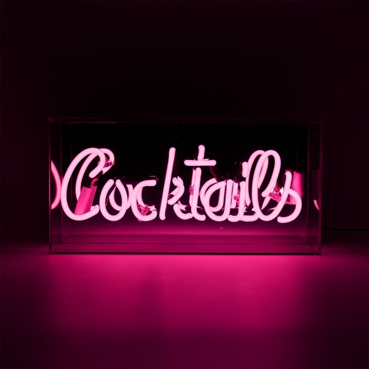 Locomocean Cocktails neonskilt