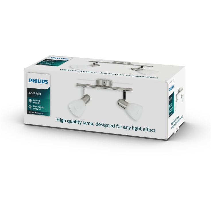 Philips myLiving Burlap spotter i tak