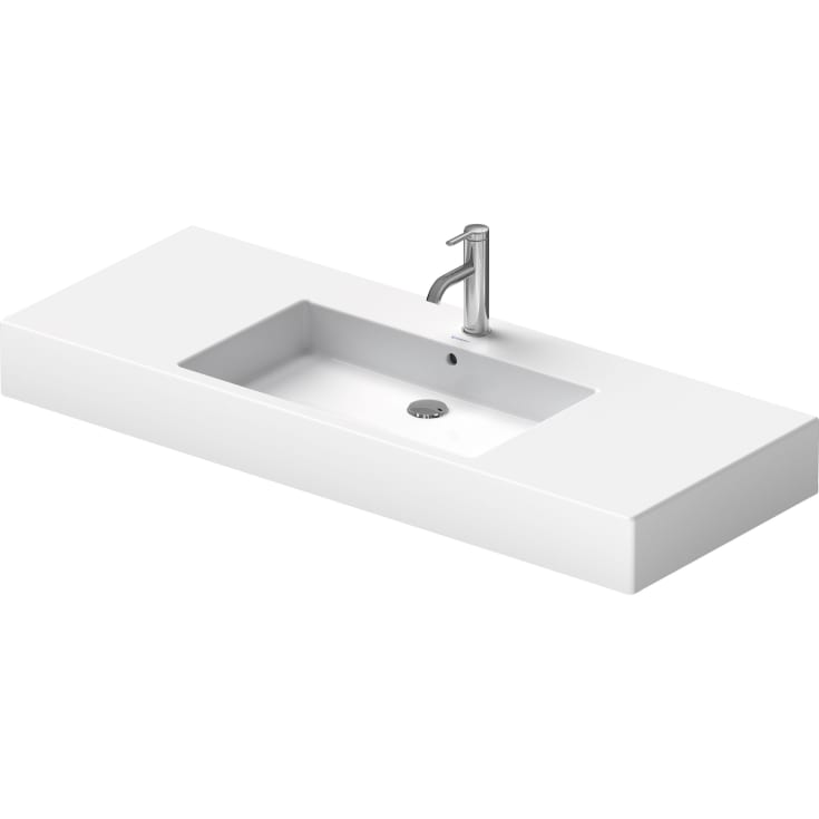 Duravit Vero håndvask, 125x49 cm, hvid