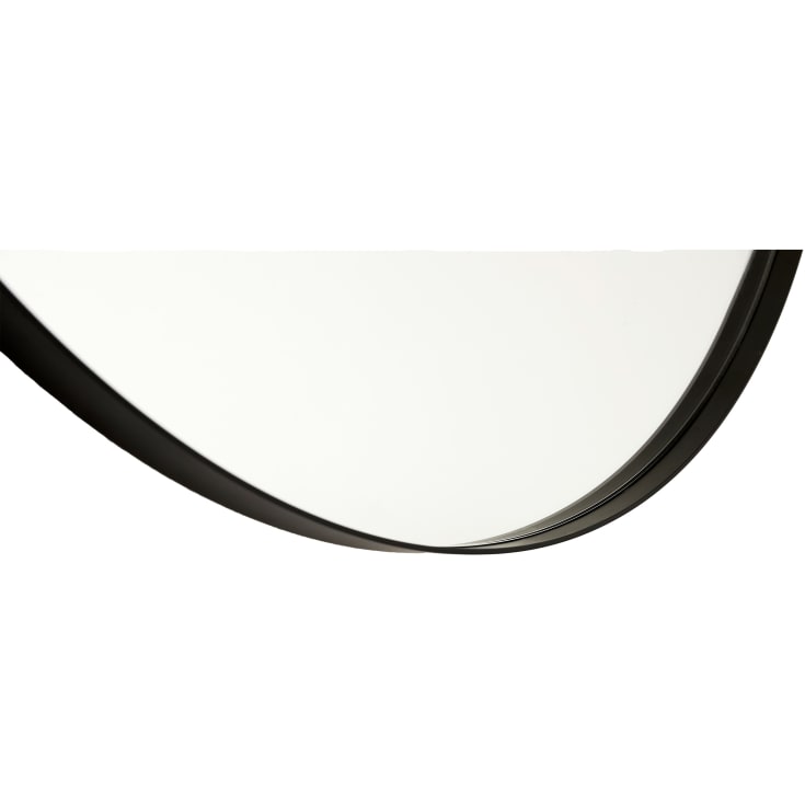 Cassøe RS90 spejl, Ø90 cm, sort