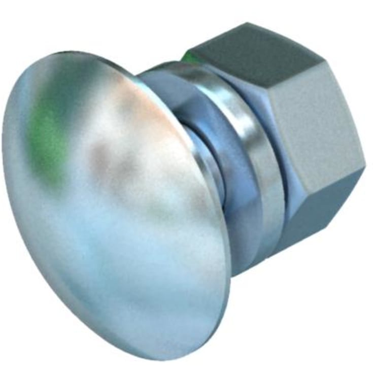 50 stk Platebolt FRS M8x20 mm F, varmgalvanisert