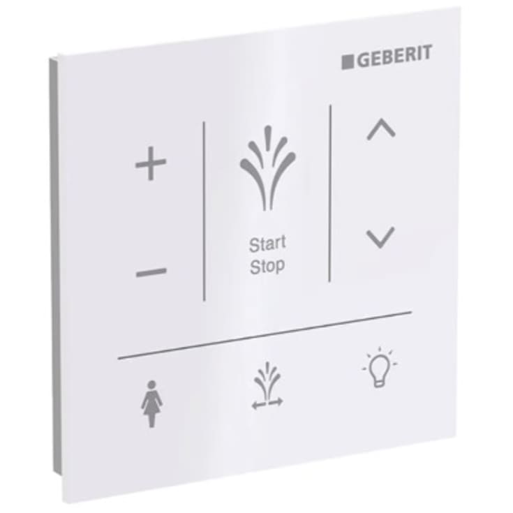Geberit AquaClean Sela kontrollpanel, veggmontert, hvit