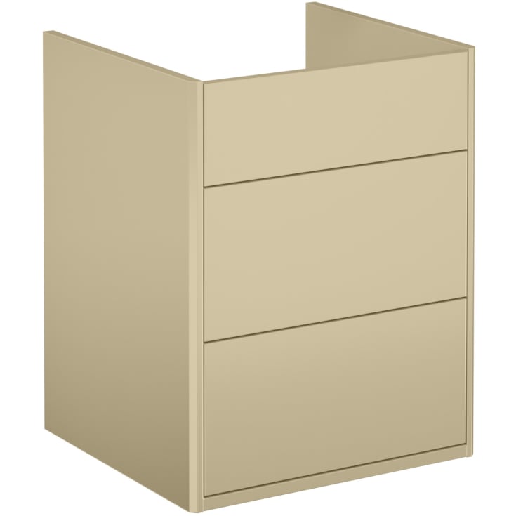 Gustavsberg Graphic servantskap 45x40 cm, beige