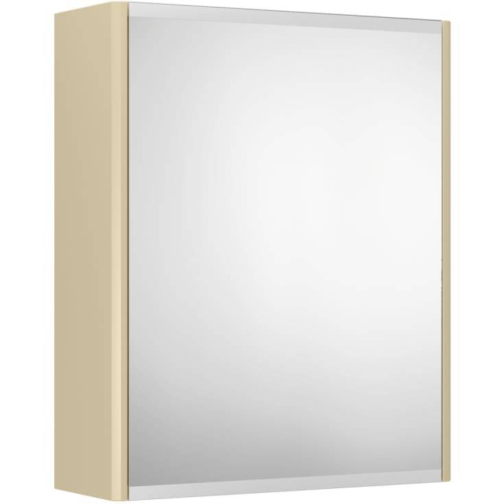 Gustavsberg Graphic spejlskab, 45x55 cm, beige