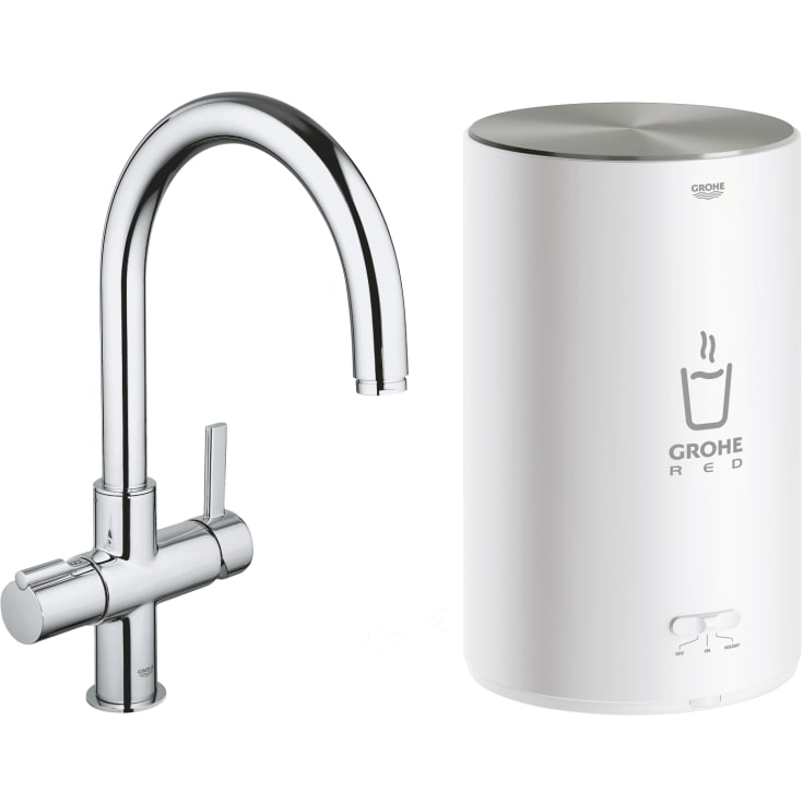 GROHE RED II etgrebsbatteri 224mm tud/3ltr 1h/flex t/kogende/kol