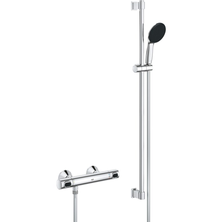 Grohe Precision Flow brusesæt, vandbesparende,  krom