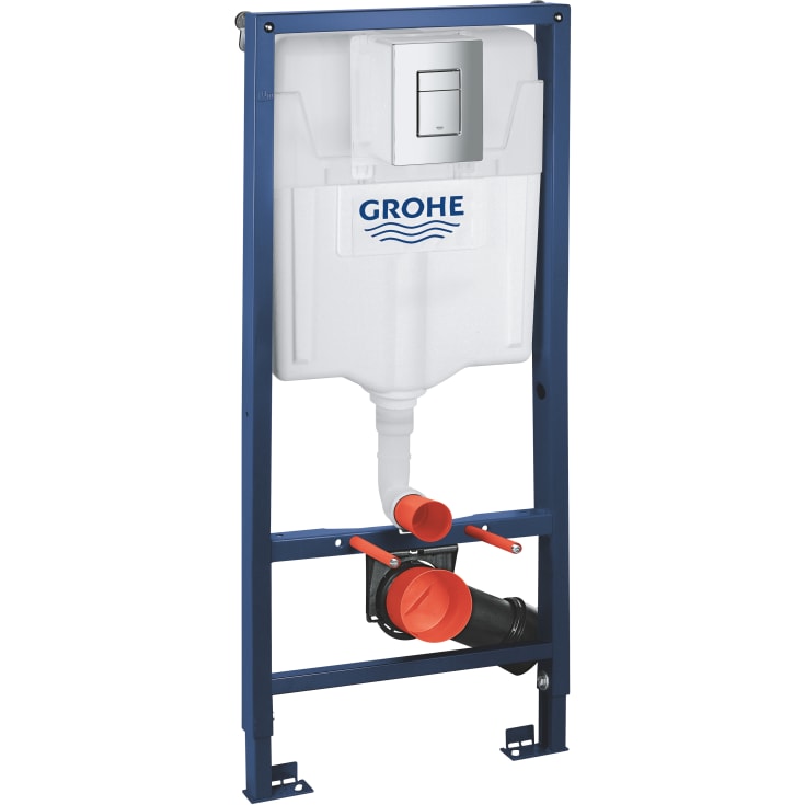 Grohe Rapid SL 3i1 innbyggingssisterne, 113 cm, betjeningsplate, krom