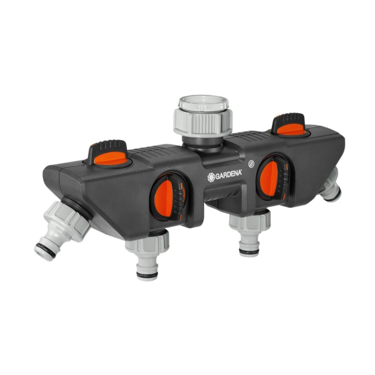 Gardena 4-veis vannfordeler, 1" - 3/4"