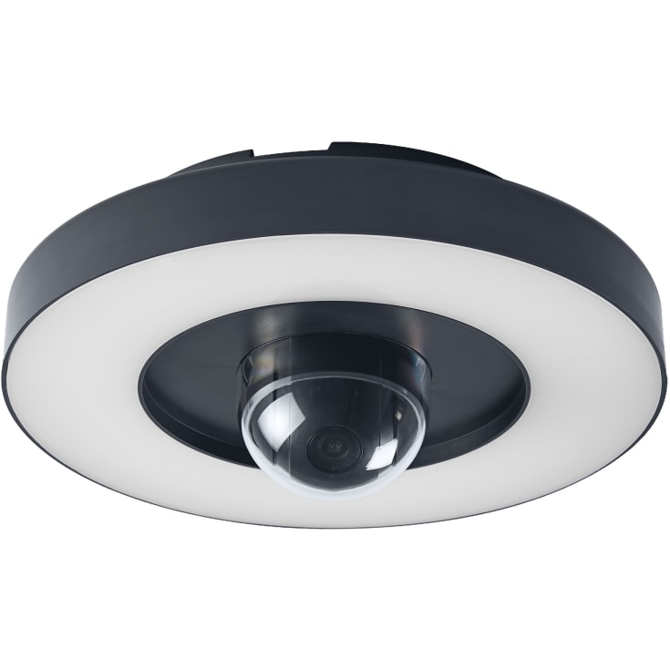 Ledvance Smart+ Wifi Circle taklampe, kamera, hvit lysfarge
