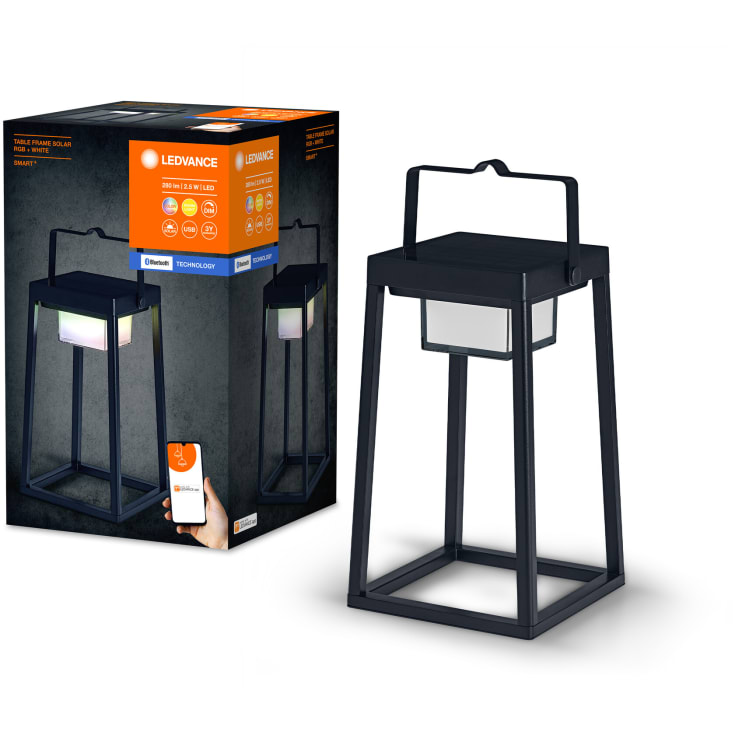 Ledvance Smart+ Tableframe lykta solcell, färgförändring + vit