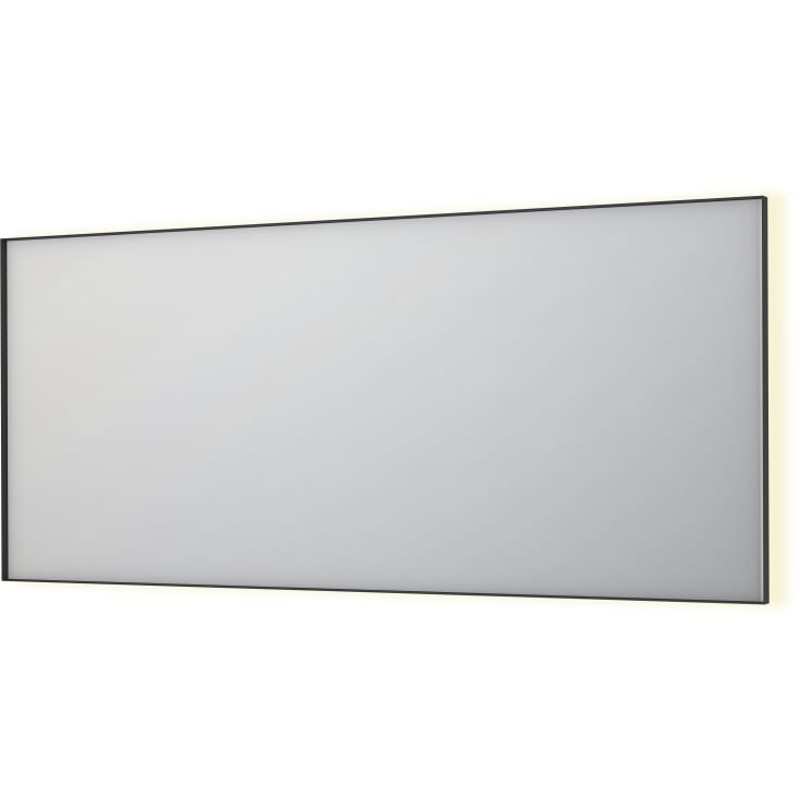Sanibell Ink SP32 speil med lys, 180x80 cm, matt sort