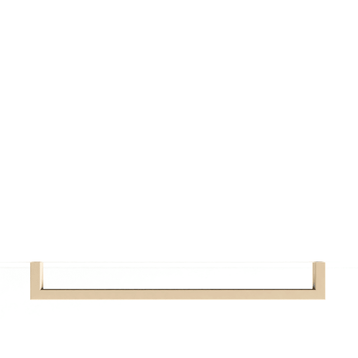 Metallbude Vana håndklestang, 105 cm, beige