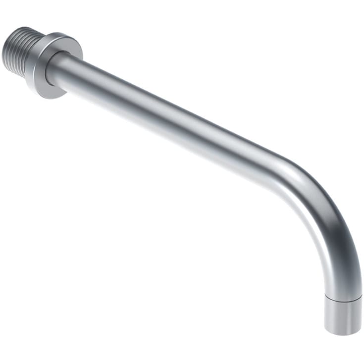 Vola 200 mm fast tut med luftinnblander - krom