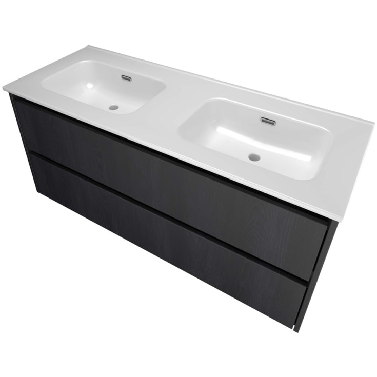 Sanibell Proline möbelpaket, 121x46 cm, svart ek