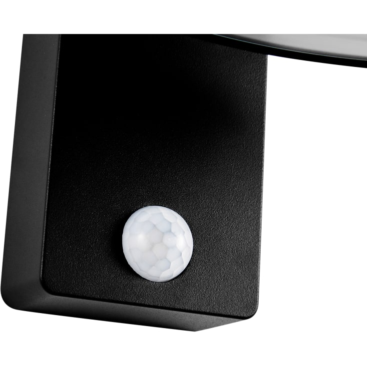 Nordlux Justina solcelledrevet vegglampe, svart