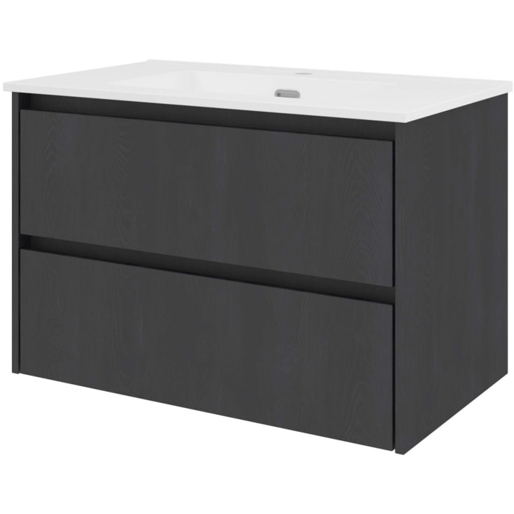 Sanibell Proline möbelpaket, 81x46 cm, svart ek