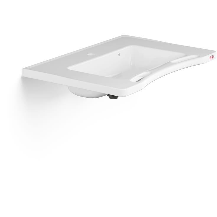 Pressalit Care Matrix Medium tvättställ, 78x54,5 cm, vit