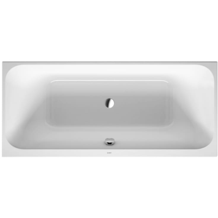 Duravit Happy D.2 badekar, 190x90 cm, hvit