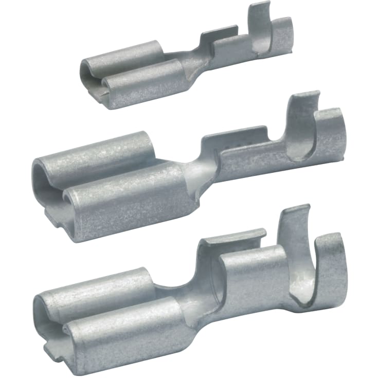 100 stk Spadehylse 4,8x0,8 mm, 1,5-2,5 mm²