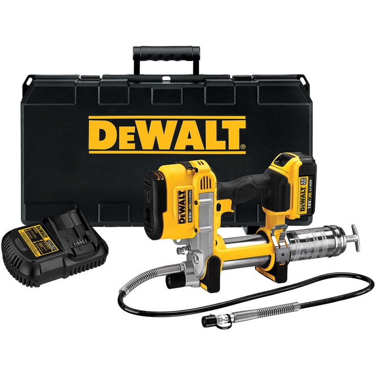 DEWALT 18V fedtsprøjte DCGG571M1-QW, 1x 4Ah XR Li-ion batteri