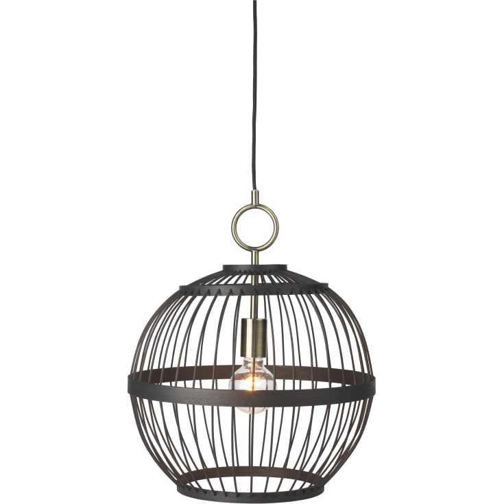 Halo Design Stockholm pendellampe, svart, Ø40 cm