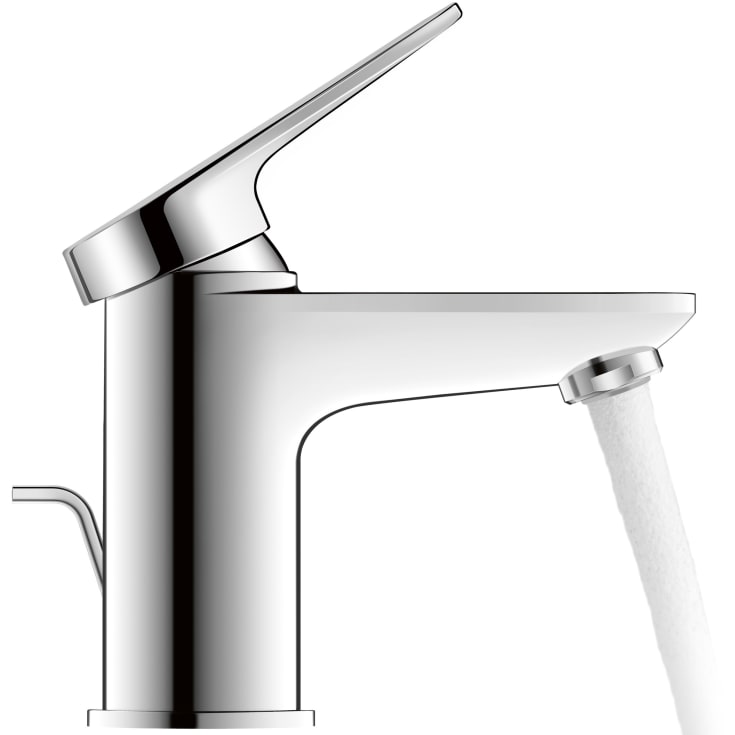 Duravit Wave S tvättställsblandare, krom