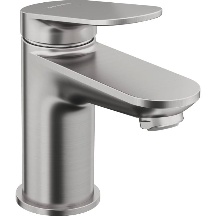 Duravit Wave S tvättställsblandare, stål