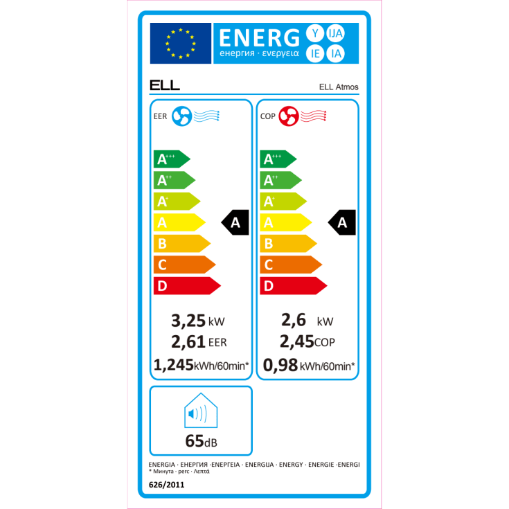 ELL Atmos mobil varmepumpe