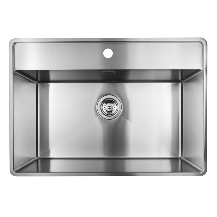 Secher Kolding 700 BK1 kjøkkenvask, 73x51 cm, rustfritt stål
