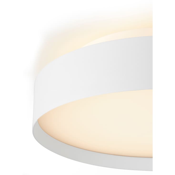 Halo Design Backlight Full plafond, vit, Ø30 cm