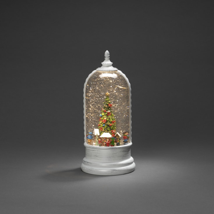 Konstsmide snøkule, julemarked