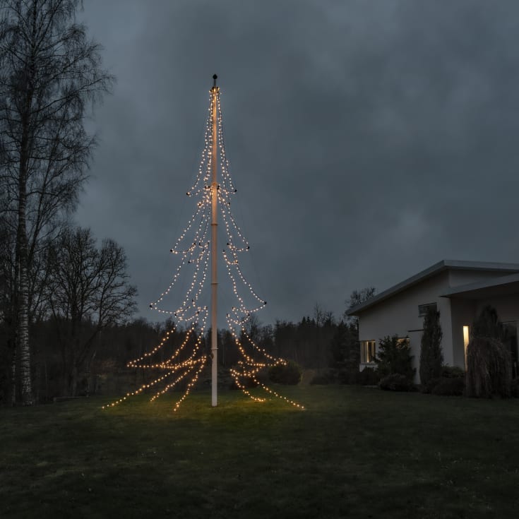 Julelys Flaggstang () Julelys Flaggstang