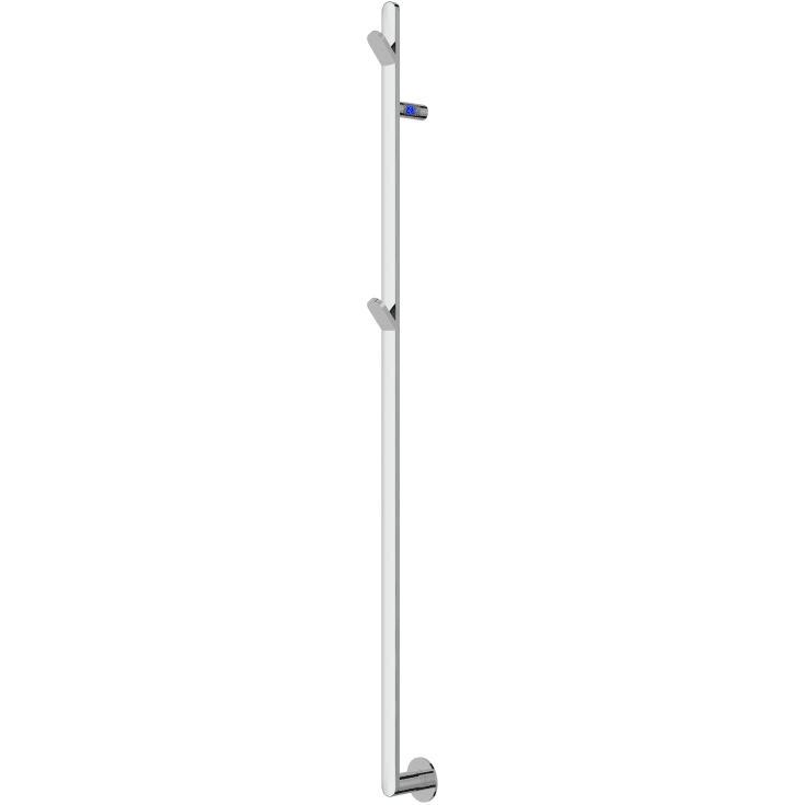 TVS Plus 1F handdukstork, el, 8x153 cm, krom