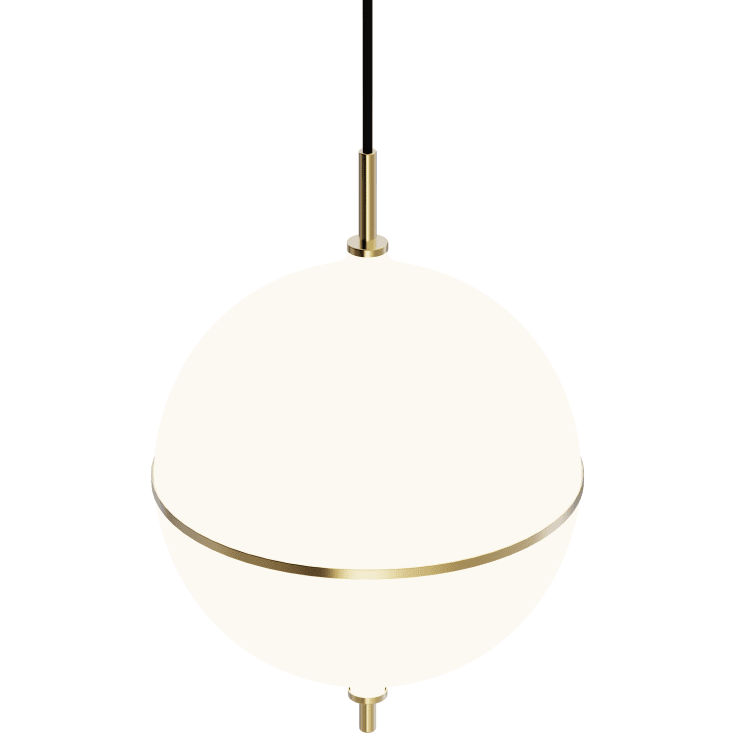 Rebello Decor Eternal Moonlight pendellampe, svart, Ø32 cm