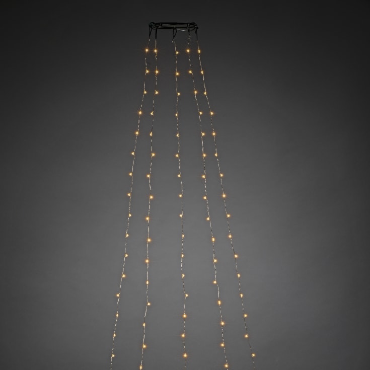16 st Konstsmide julgransslinga, 2,4 meter