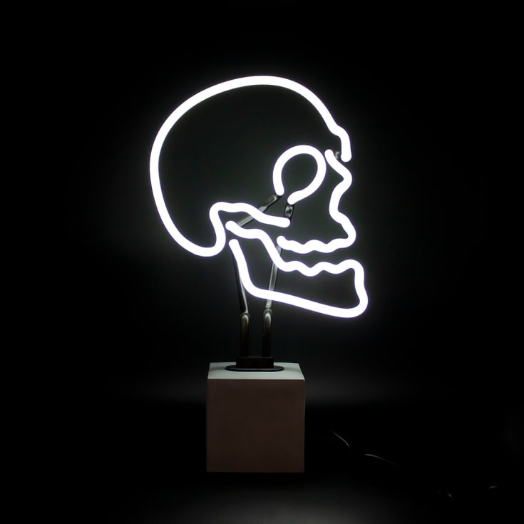 Locomocean Skalle neonskylt