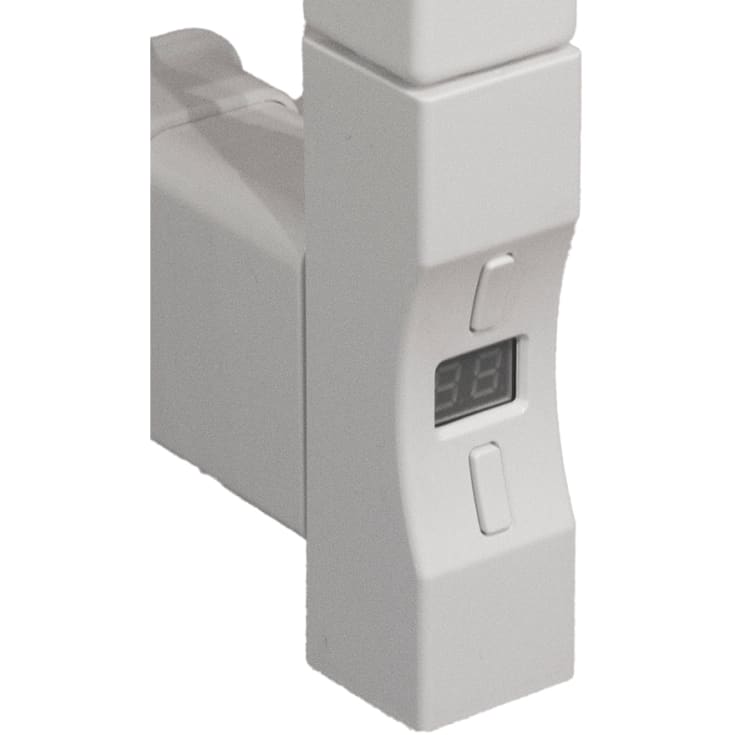 Kriss Nuvo 2 elpatron, 600W,  termostat & timerfunktion, hvid