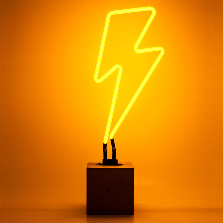 Locomocean Lightning neonskylt