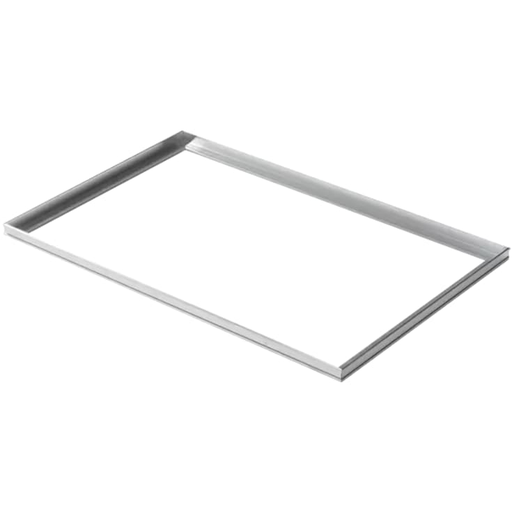 Aco Vario ram till dörrmatta, 75x50 cm, aluminium