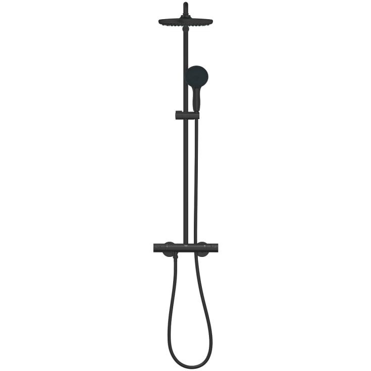 Grohe Vitalio Start System 250 duschset, vattenbesparande, matt svart