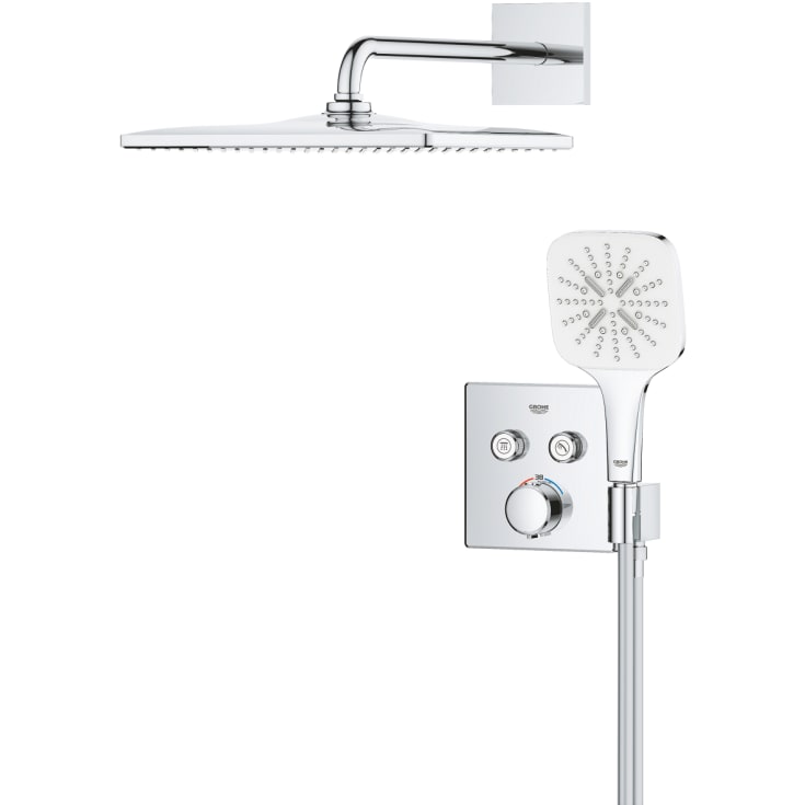 Grohe Precision SmartControl Cube Vitalio duschset, vattenbesparande, krom