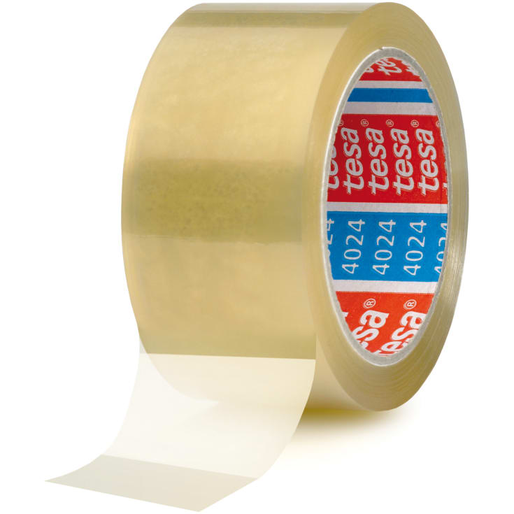 Tesa emballagetape, klar, ekstra stærk, 50 mm, 66 meter