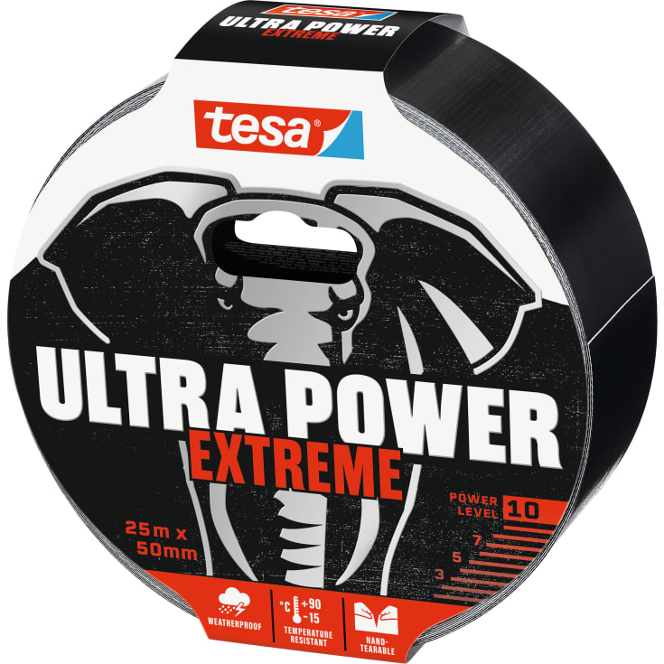 Tesa Ultra power extreme reparasjonstape, 50 mm, 25 meter
