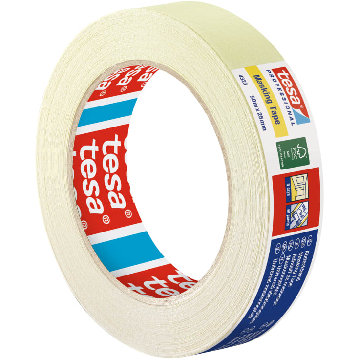 Tesa 4323 afdækningstape, 25 mm, 50 meter