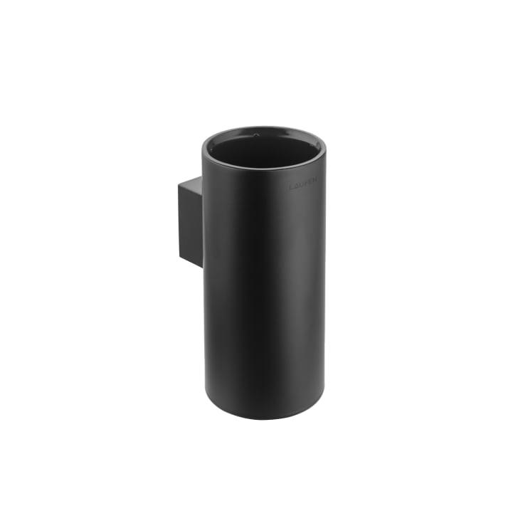 Laufen Nixie tandborstmugg, matt svart